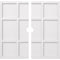 Ekena Millwork Rubik Architectural Grade PVC Ceiling Medallion, 34"OD x 3"ID x 11 3/4"C x 1"P, Two-Piece CMP34RK2-03000 - alternate 1